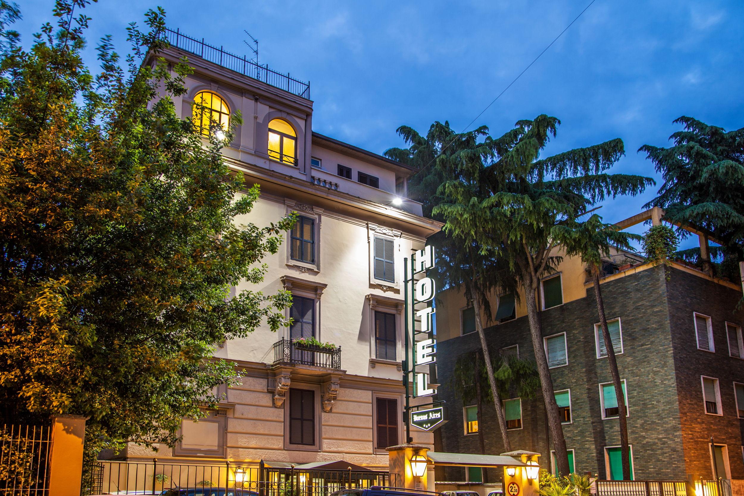 Hotel Buenos Aires Róma Kültér fotó